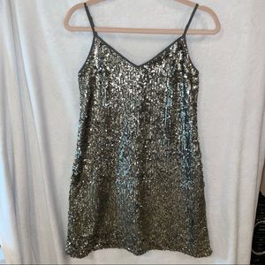Abercrombie & Fitch mini sequin dress